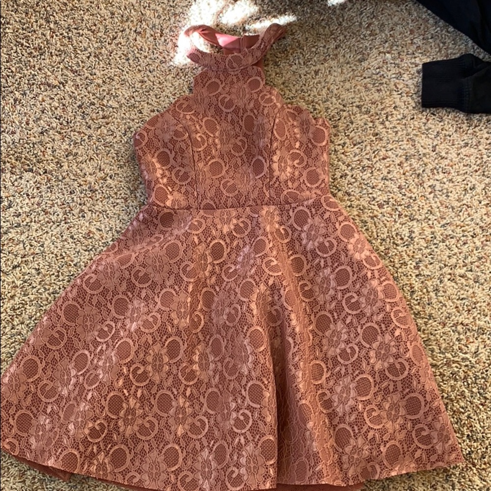 Pink dress